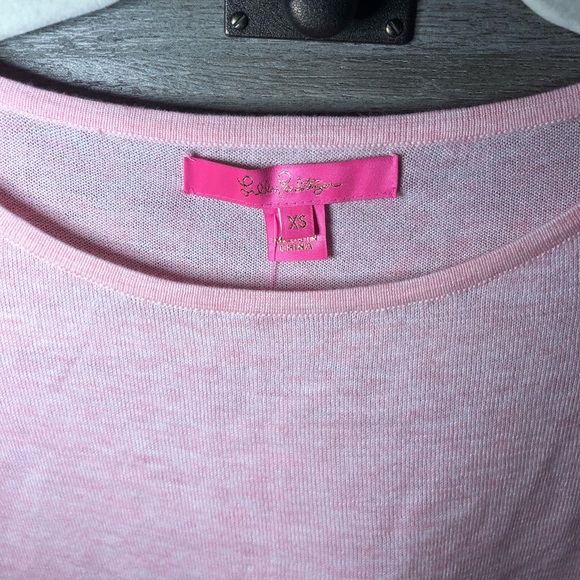 ❌SOLD❌Lily Pulitzer Charla Sweater Pink XS - Picture 5 of 6